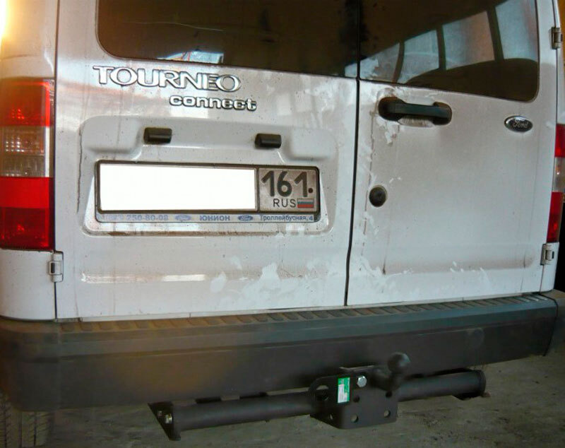 Фаркоп Лидер-Плюс для Ford Tourneo Connect (Mk.I) 2002-2013 фургон фото 3