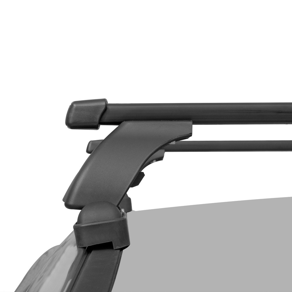 Багажник модельный в штатные места LUX БКШМ прямоугольные дуги фото 4