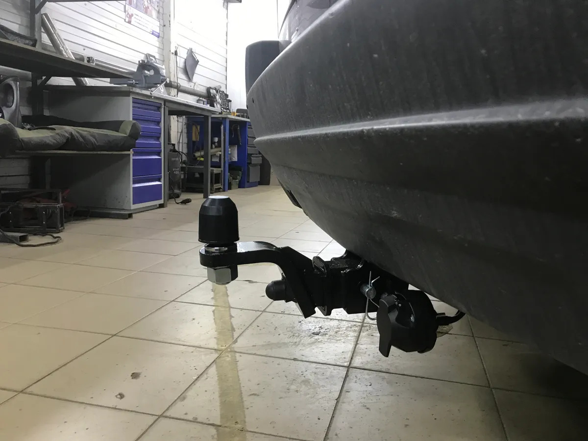 Быстросъёмный фаркоп TowRus для Volvo XC90 С (Mk.I) 2002-2014 Шар Е с антистуком фото 6