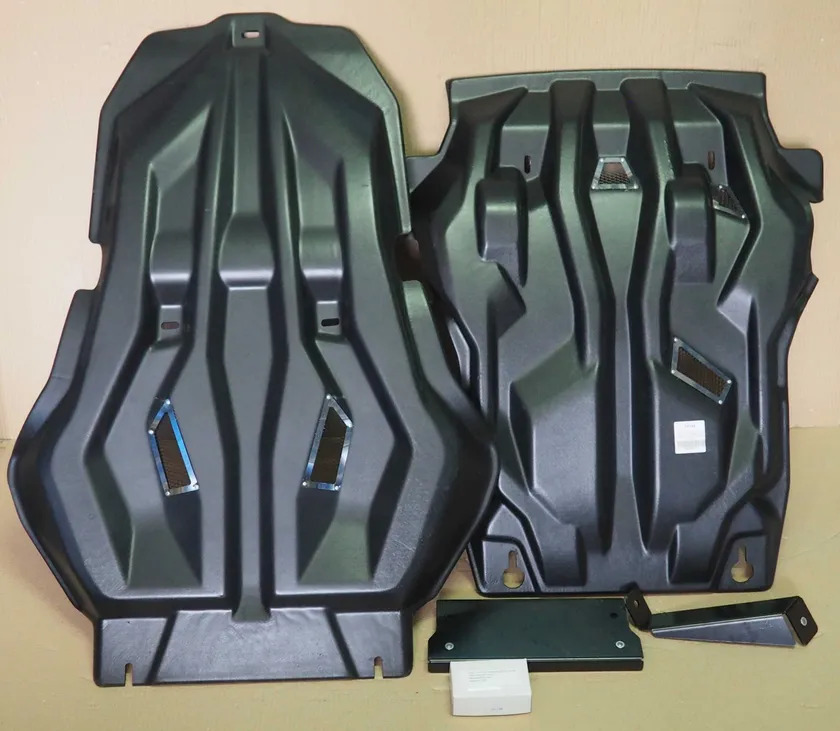 Защита композитная АВС-Дизайн для картера, КПП и РК (с защитной сеткой) Lexus GХ 460 2009-2022