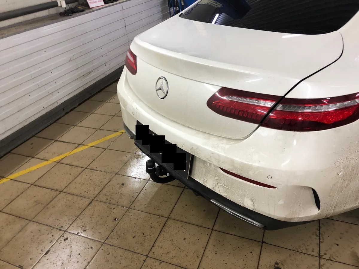 Фаркоп Steinhof для  Mercedes E-Class c238 (Mk.V купе только AMG) 2017-2023 /  Mercedes E-Class a238  (Mk.V кабриолет только AMG) 2016-2023 Шар А фото 3