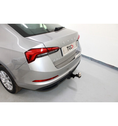Быстросъёмный оцинкованный фаркоп ТСС для Skoda Rapid (Mk.II) 2020-2022 Шар Е фото 3