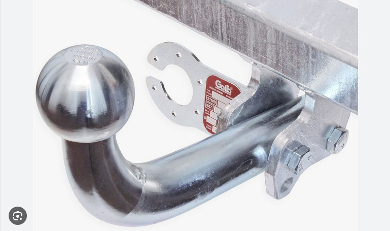 Фаркоп оцинкованный GALIA для Toyota Yaris Xp90 (Mk.II) 1999-2005/ Toyota Vitz Xp10 (Mk.I) 1999-2005 шар А