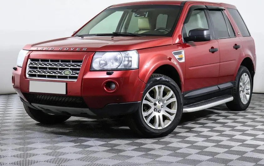 Дефлекторы Cobra Tuning для окон (c хром. молдингом) Land Rover Freelander II 2006-2014 фото 4