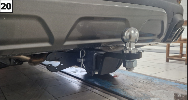 Фаркоп Berg для Chery Tiggo 8 Pro Max (Mk.I rest) 2023- / Chery Tiggo 8 Pro  (Mk.I rest) 2020-2024/ Tenet T8 (Mk.I) шар Е фото 3