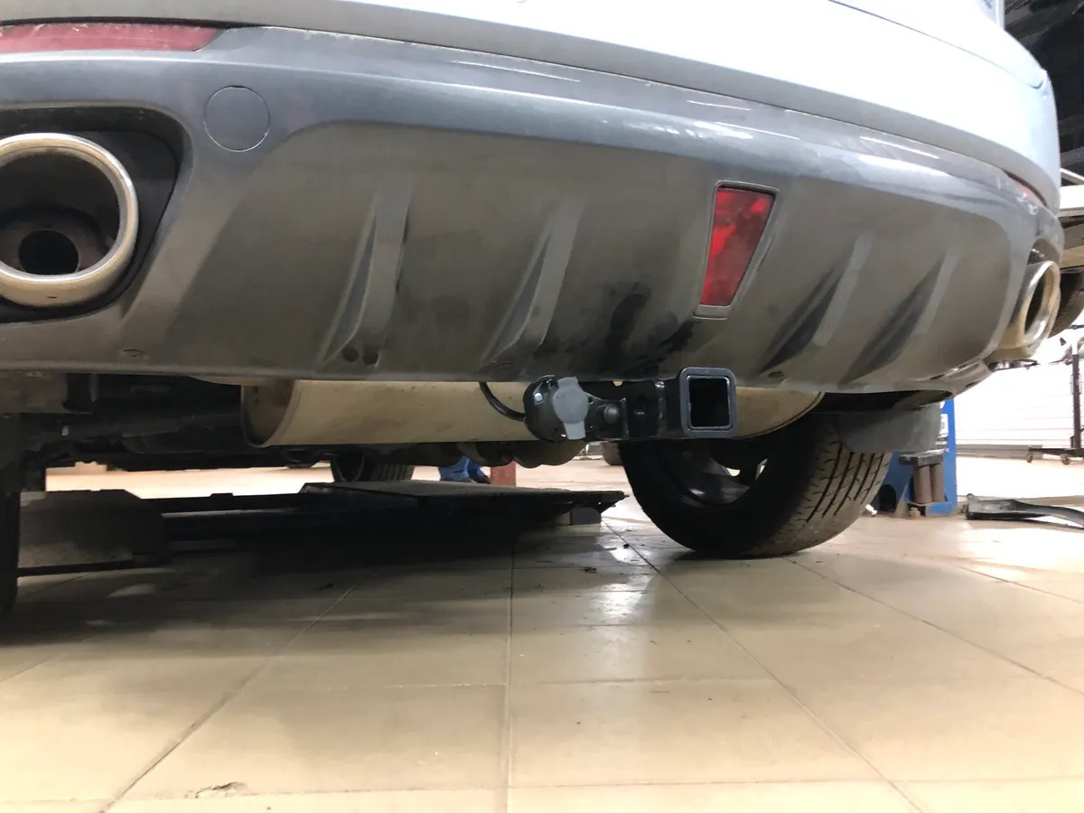 Быстросъёмный фаркоп TowRus для Changan UNI-K 2020- (авто для рынка РФ) Шар Е с антистуком фото 2