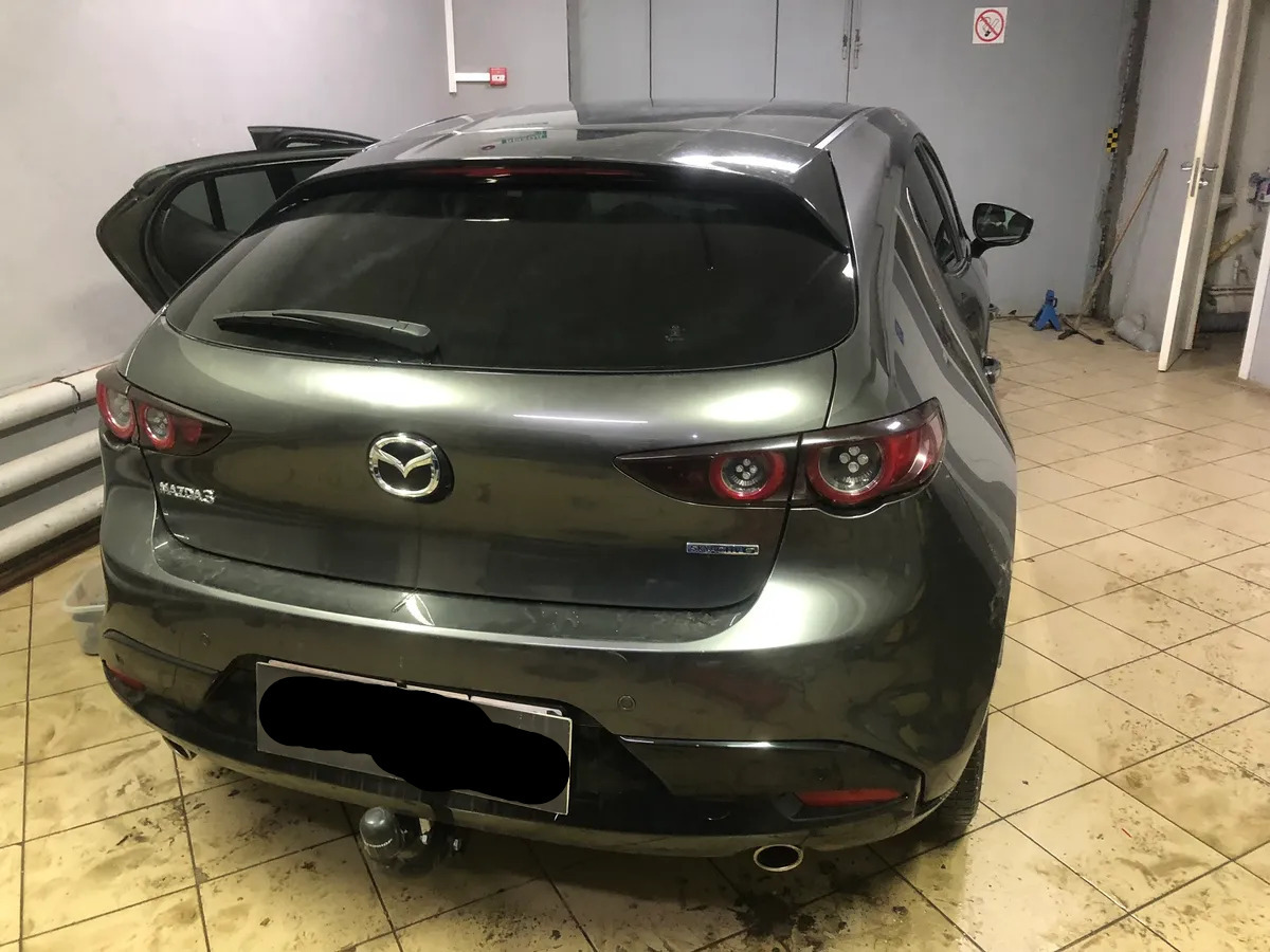 Фаркоп Steinhof для Mazda 3 BP (MK.IV хетчбек 5 дверей) 2019- Шар А фото 3