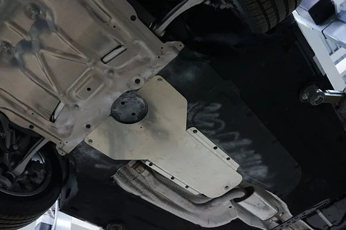 Защита алюминиевая АВС-Дизайн для КПП BMW 5-серия F10 520i 2012-2022