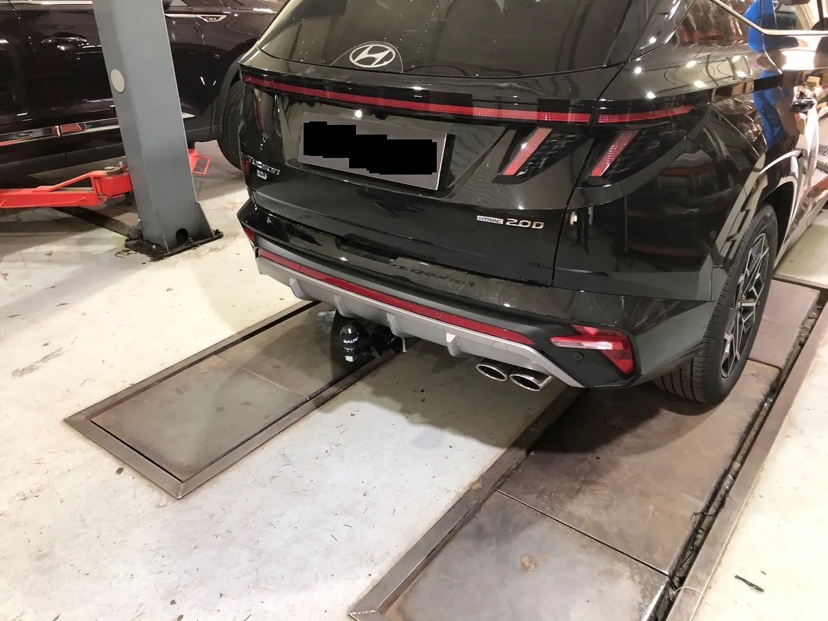 Быстросъёмный фаркоп TowRus для Kia Sportage  NQ5 (Mk.V) 2022- /  Hyundai Tucson NX4 (Mk.IV) 2021- Шар Е фото 5