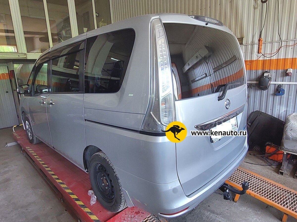 Фаркоп Halty для Nissan Serena C26 (Mk.IV), в т.ч. Hybrid, без парктроников 2010-2016 шар А фото 4