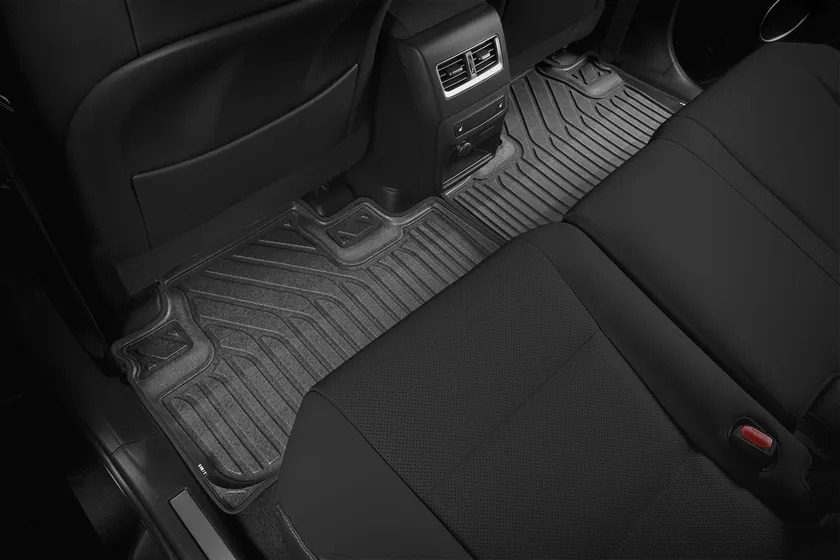 Коврики KVEST 3D для салона Lexus RX IV 2015-2022 Серый, черный кант фото 3