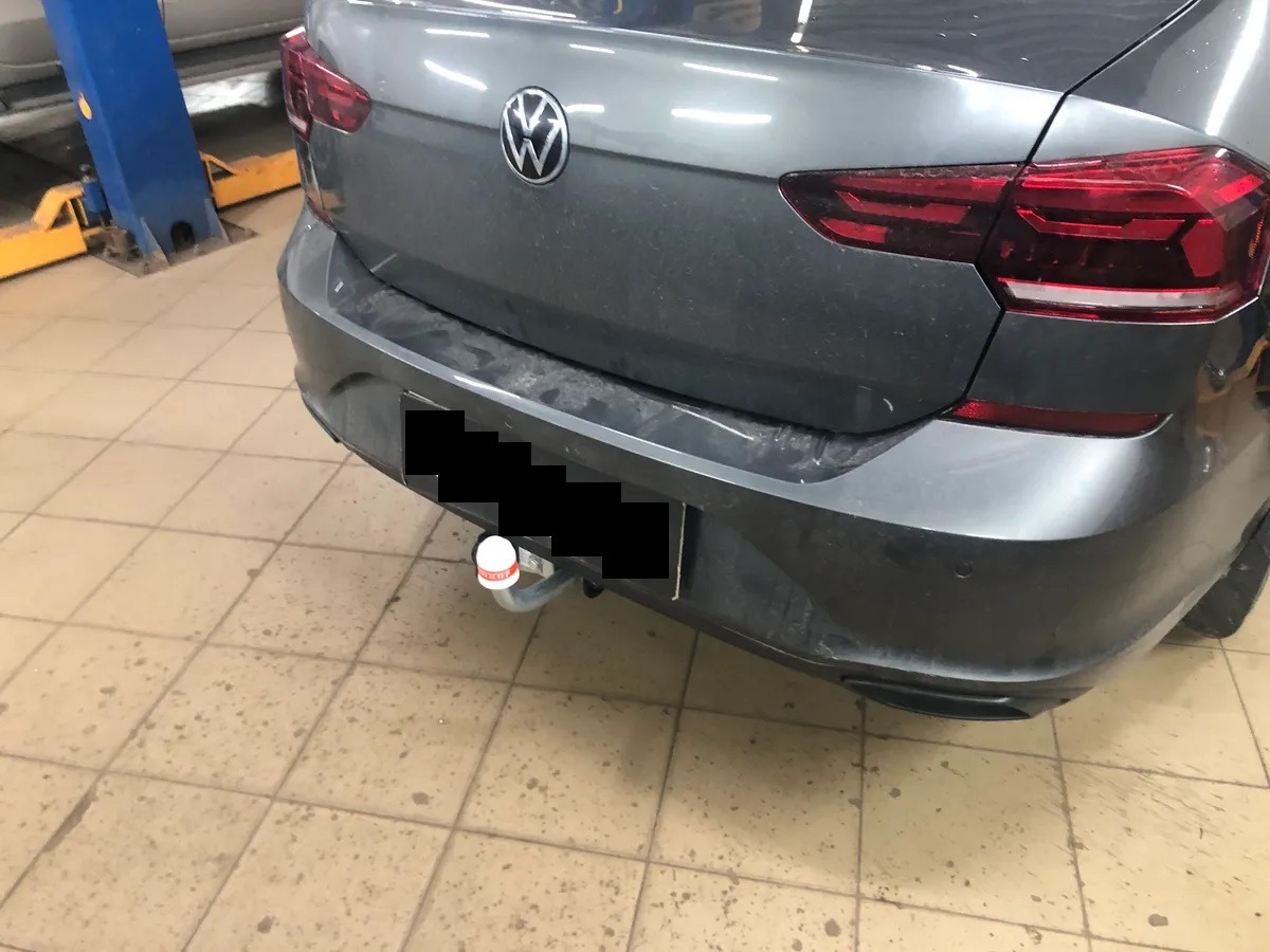 Фаркоп Трейлер для Volkswagen Polo (Mk.V седан ) 2010-2020  / Volkswagen Polo (Mk.VI лифтбек) 2020-2022 / Skoda Rapid 2012-2022 Шар А фото 2