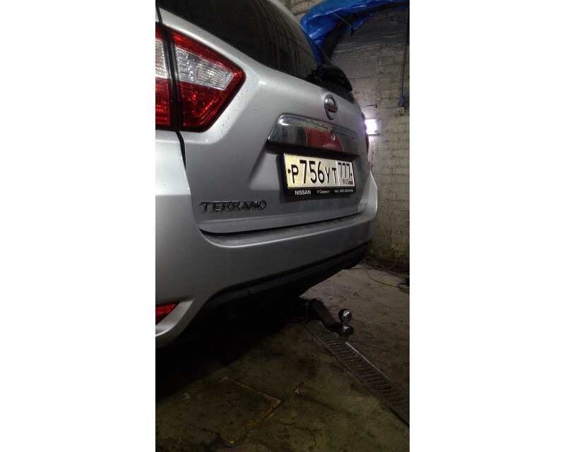 Быстросъёмный фаркоп с системой антистук Renault Duster 2010-2021 / Nissan Terrano 2014-2022 /  Renault Kaptur 2016-2022 Шар Е фото 5
