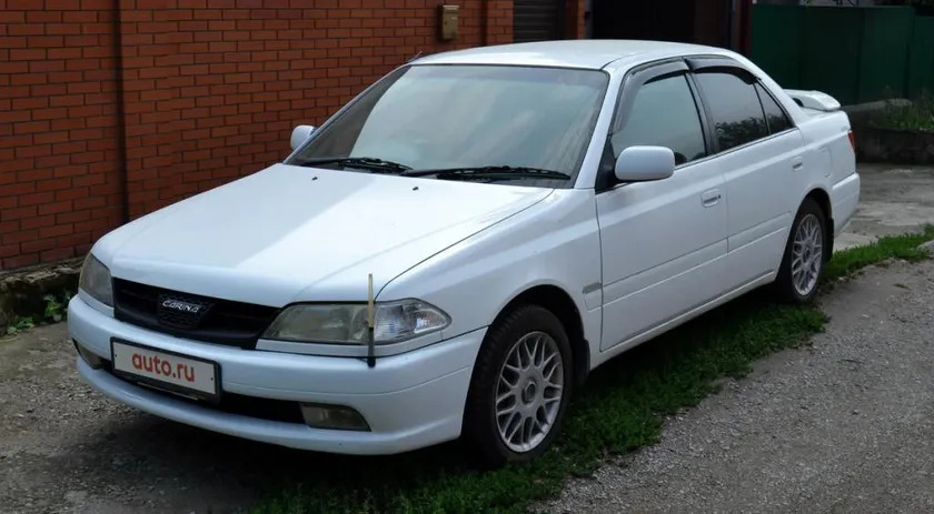 Дефлекторы Cobra Tuning для окон Toyota Carina T210 седан 1996-2001 фото 3