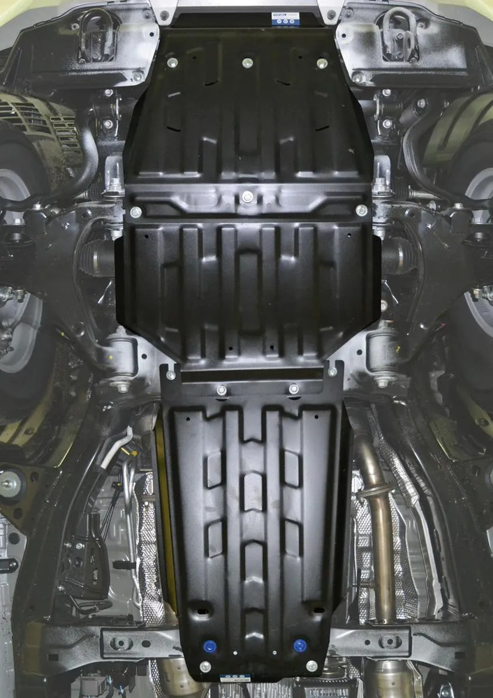 Защита Rival для картера (часть 1) Lexus LX 450 III рестайлинг 2015-2022 фото 2