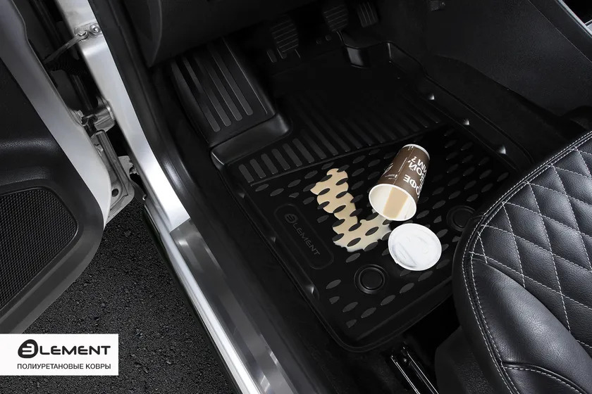 Коврики Element для салона Ford Fiesta VI рестайлинг 2015-2019 фото 3