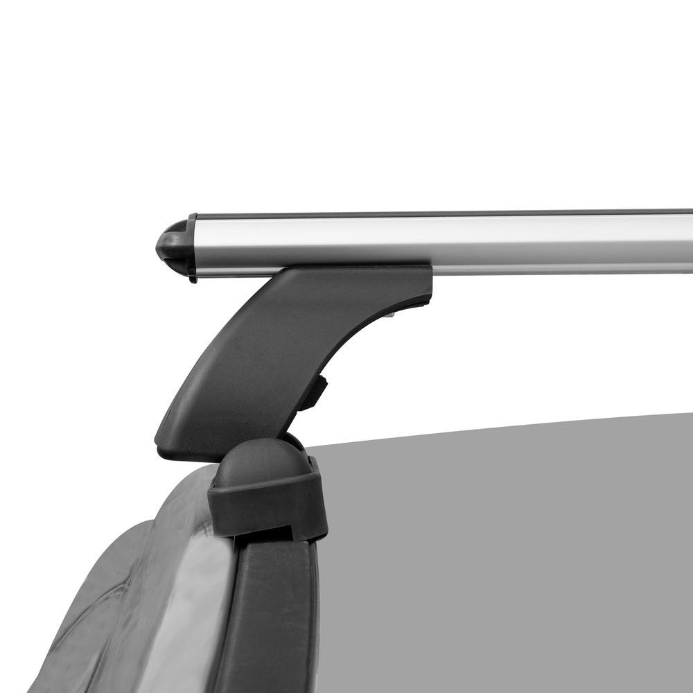 Багажник модельный в штатные места LUX БКШМ аэродинамические дуги фото 3