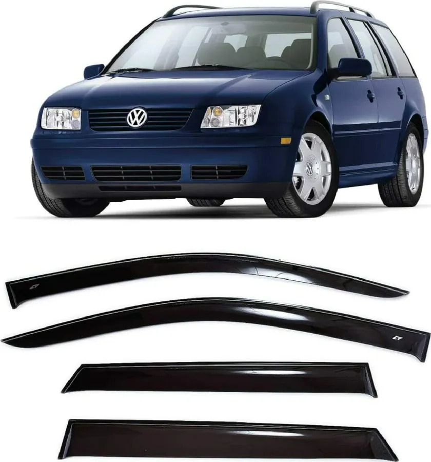 Дефлекторы Cobra Tuning для окон Volkswagen Bora универсал 1998-2005 фото 3