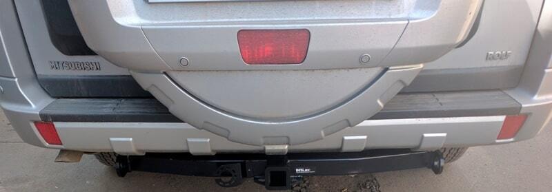 Быстросъёмный с системой антистук Бизон для Mitsubishi Pajero (Mk.III/Mk.IV) 2000-2020 Шар Е фото 9