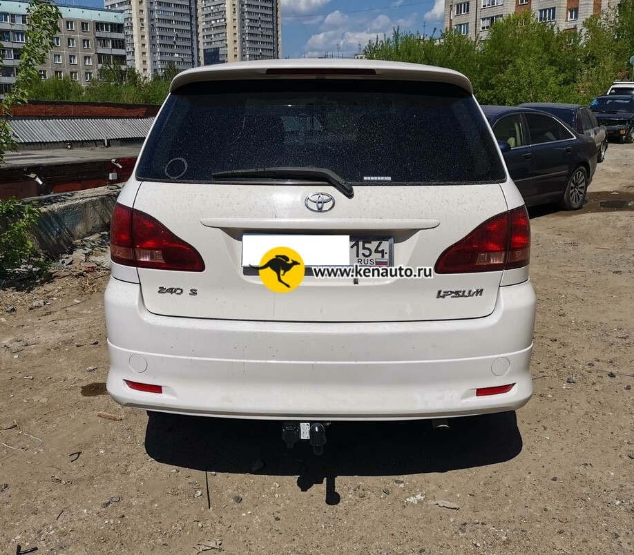 Фаркоп Halty для Toyota Ipsum ACM21, ACM26 (Mk.II) 2001-2009 / Toyota Avensis Verso (Mk.II) 2001-2009 Шар А фото 8