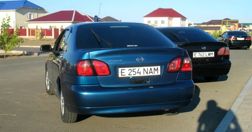 Дефлекторы Cobra Tuning для окон Nissan Primera P11 седан, хэтчбек 1996-2001 фото 2