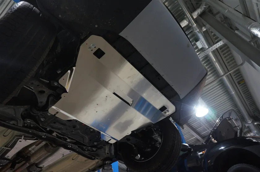 Защита алюминиевая АВС-Дизайн для картера и КПП Ford Kuga II 2013-2022.  фото 5