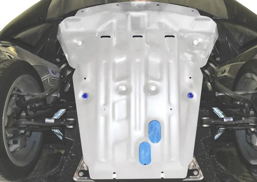 Защита алюминиевая Rival для картера BMW X5 III F15 2013-2018 фото 2