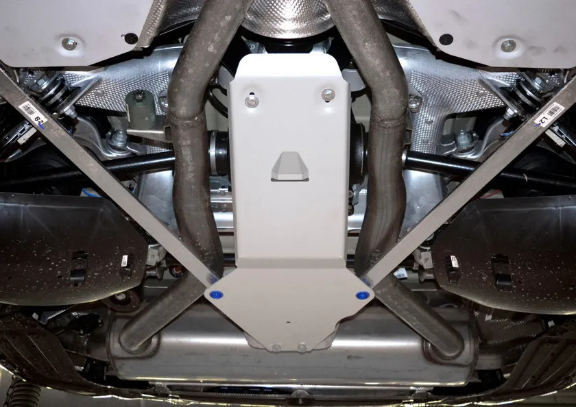 Защита алюминиевая Rival для редуктора BMW X5 G05 2018-2022 фото 2