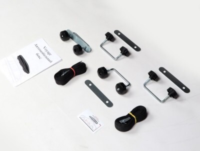 Бокс на крышу Voyage Extreme Light черный глянцевый металлик фото 11