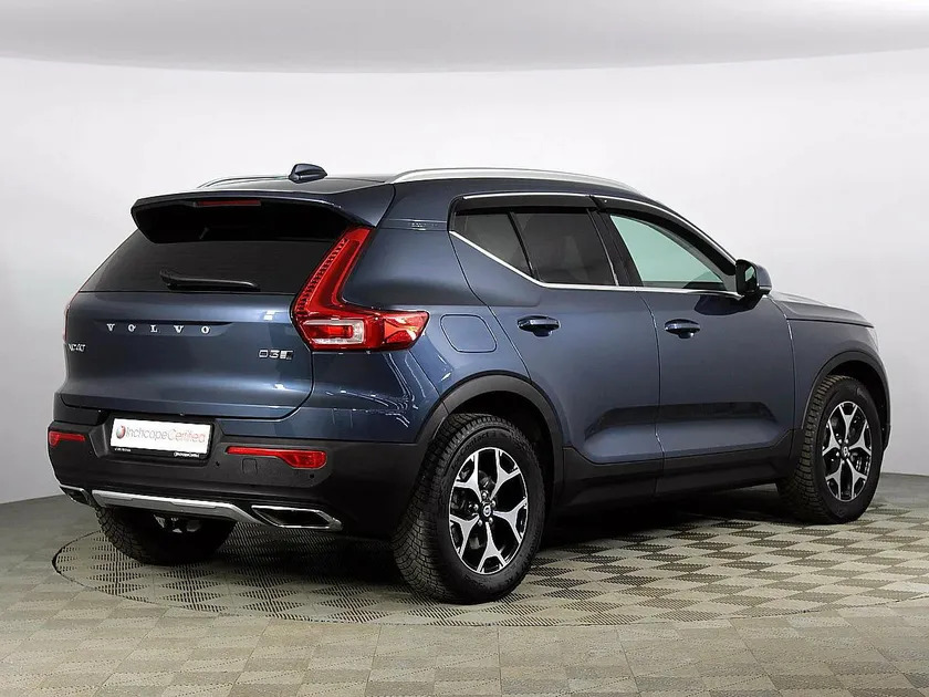 Дефлекторы Cobra Tuning для окон (c хром. молдингом) Volvo XC40 2018-2022 фото 3