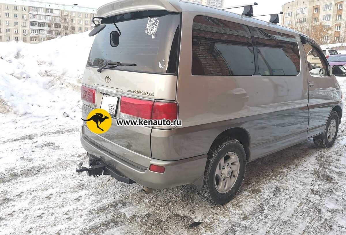 Фаркоп Halty для Toyota Hiace Regius xH10 (Mk.I)/ Toyota Regius xH40 (Mk.I)/ Toyota Touring Hiace H40 (Mk.I) 1997-2002 шар Е фото 6