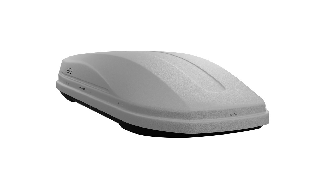 Бокс на крышу PILIGRIM Магнум 580 серый матовый фото 2