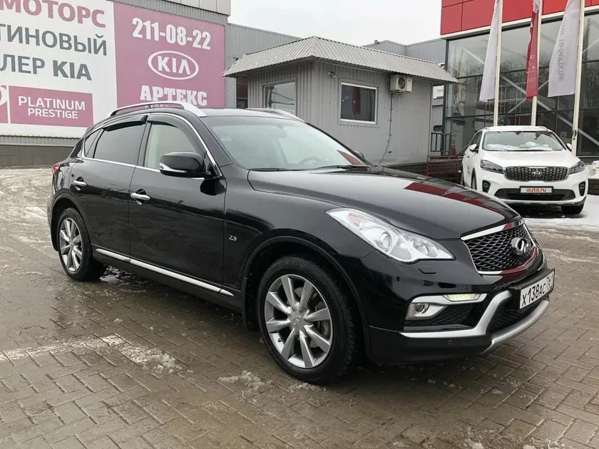 Дефлекторы Cobra Tuning для окон Infiniti QX50 J50 2014-2022 фото 2