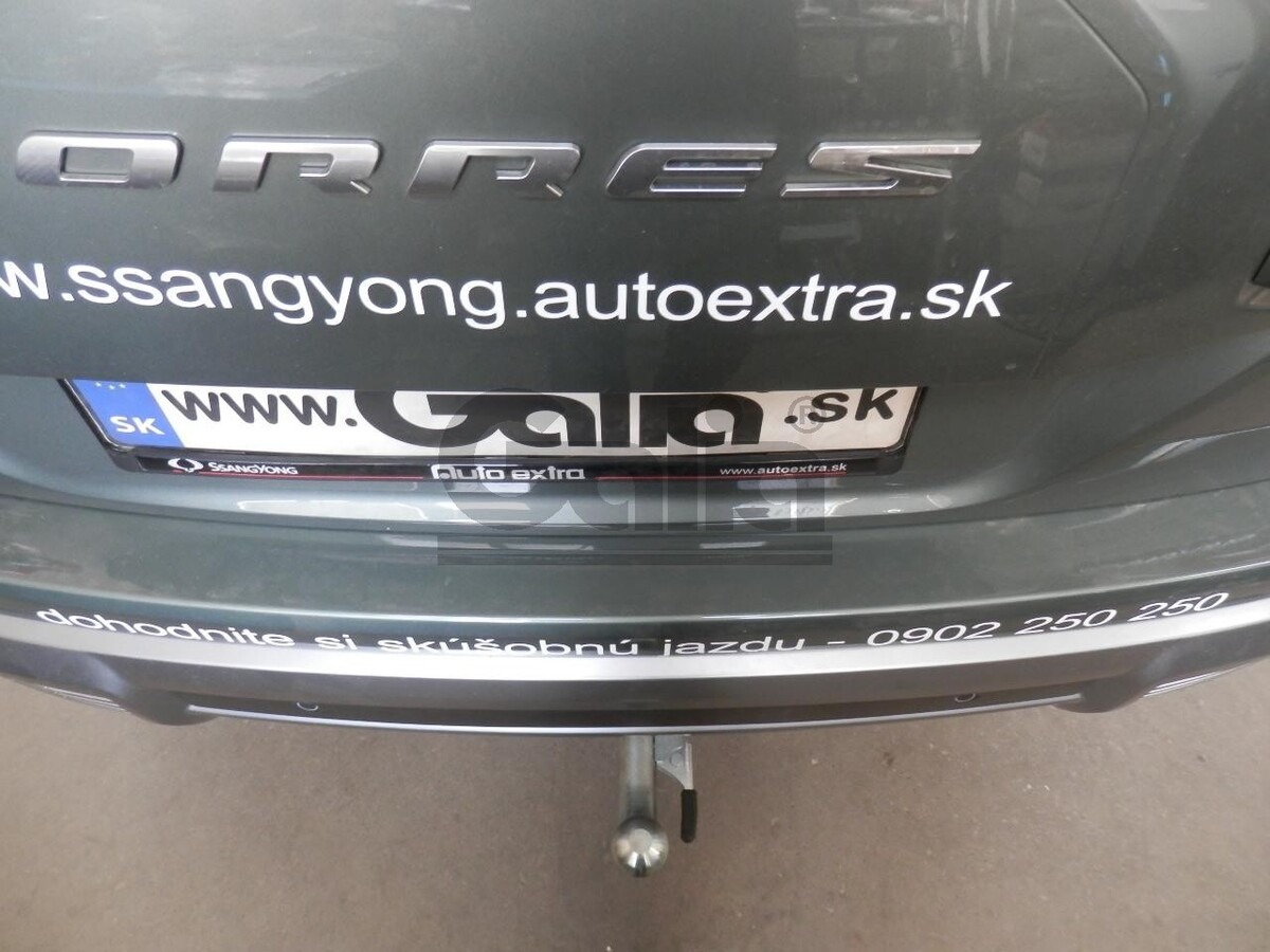 Фаркоп оцинкованный GALIA для SsangYong Torres J100 (Mk.I) 2022- шар С фото 3