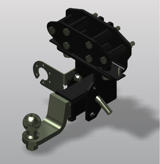 Фаркоп AvtoS для Toyota Land Cruiser J200 (Mk.XI) 2007-2021 шар Е фото 2