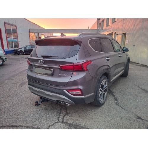 Быстросъёмный фаркоп ТСС для Hyundai Santa Fe TM (Mk.IV дорест) 2018-2021 Шар Е фото 5
