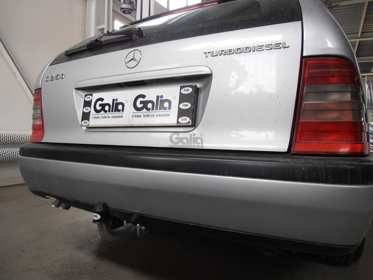 Оцинкованный фаркоп GALIA для  Mercedes C-Class w202/ s202  (Mk.I седан /универсал) 1994-2000 Шар А фото 5