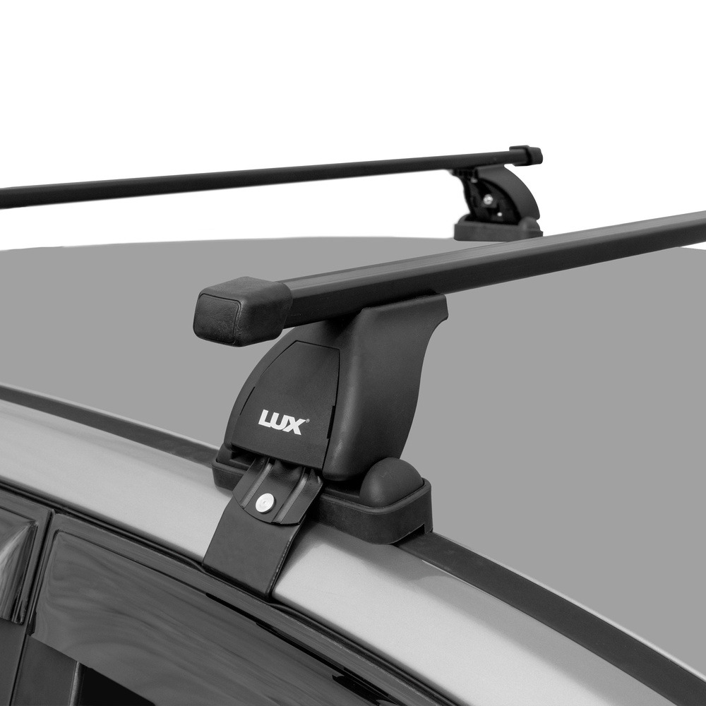Багажник модельный на гладкую крышу LUX БК1 прямоугольные дуги фото 5