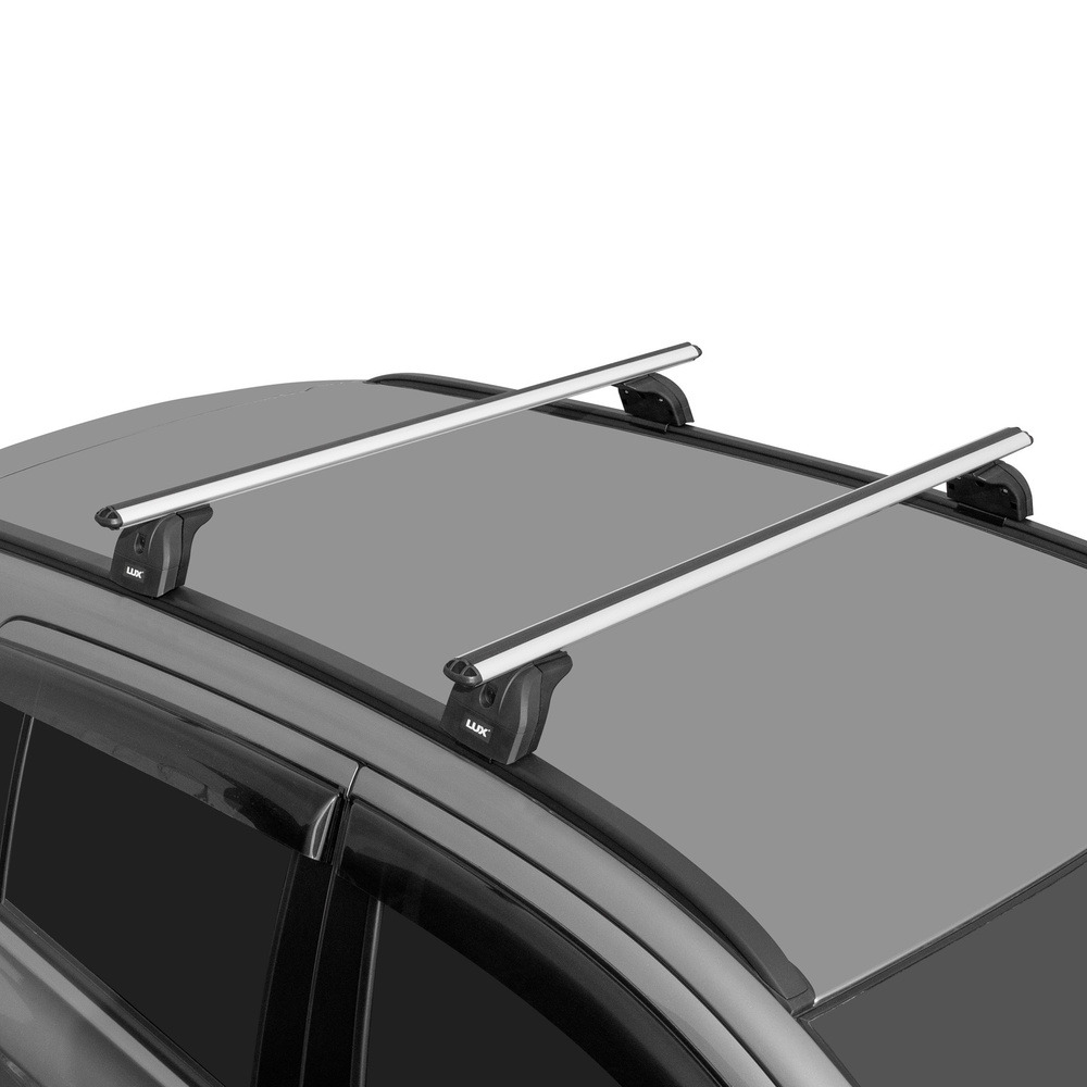 Багажник модельный на интегрированные рейлинги LUX БК2 аэродинамические дуги фото 7