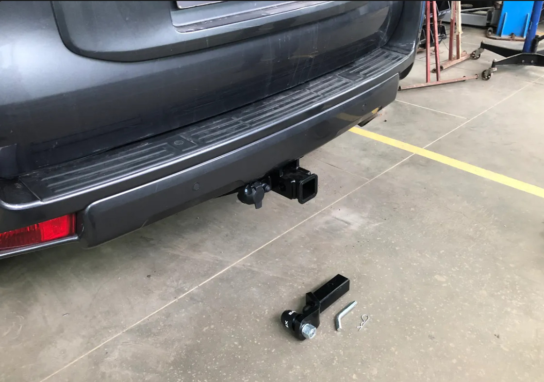 Фаркоп TowRus для Toyota Land Cruiser Prado J150 (Mk.IV) 2009-2023/ Toyota Land Cruiser Prado J120 (Mk.III) 2002-2009/ Lexus GX (Mk.I) 2003-2023 Шар Е (Система антистук) фото 4