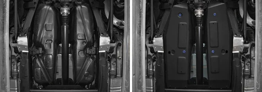 Защита Rival для топливного бака Mercedes-Benz G-klasse W464 2018-2022 фото 3