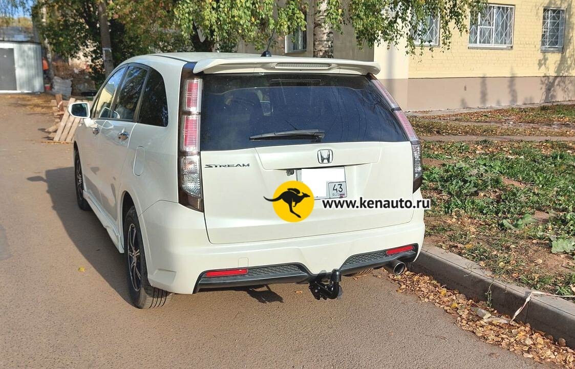 Фаркоп Halty для Honda Stream (Mk.II) 2006-2014 Шар А фото 6