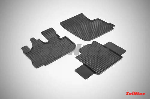 Коврики резиновые Seintex с узором сетка для салона Mitsubishi Fuso 2011-2022