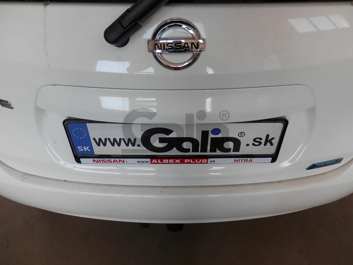 Оцинкованный фаркоп GALIA для Nissan Note E12 (Mk.II) 2013-2020 Шар А фото 5