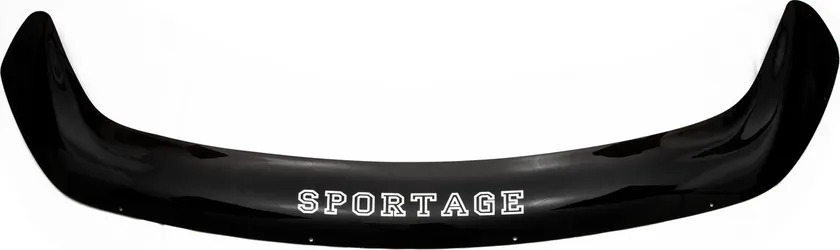 Дефлектор REIN для капота Kia Sportage III 2010-2015 (с логотипом) фото 2