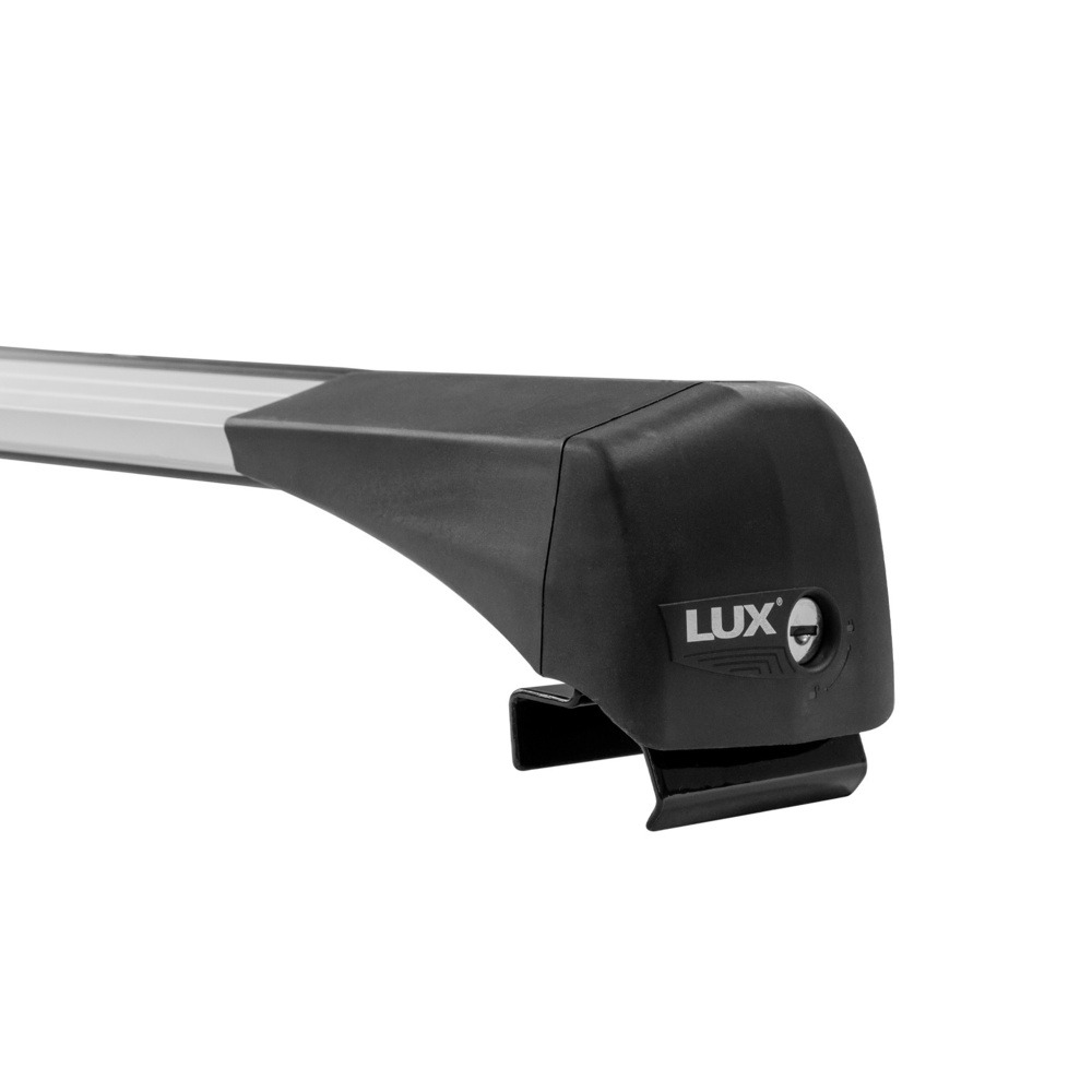 Багажник модельный на интегрированные рейлинги LUX BRIDGE БК4 крыловидные дуги фото 6