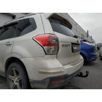 Оцинкованный фаркоп ТСС для  Subaru Forester SJ (Mk.IV рест) 2016-2018 Шар А фото 2