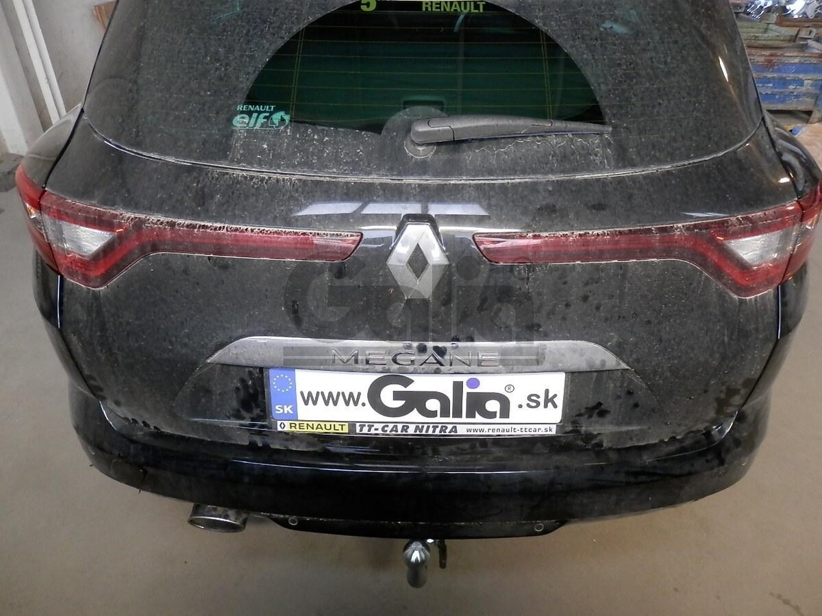 GALIA Фаркоп оцинкованный Renault Megane GrandTour K9A (Mk.IV универсал) 2016- Шар С фото 4