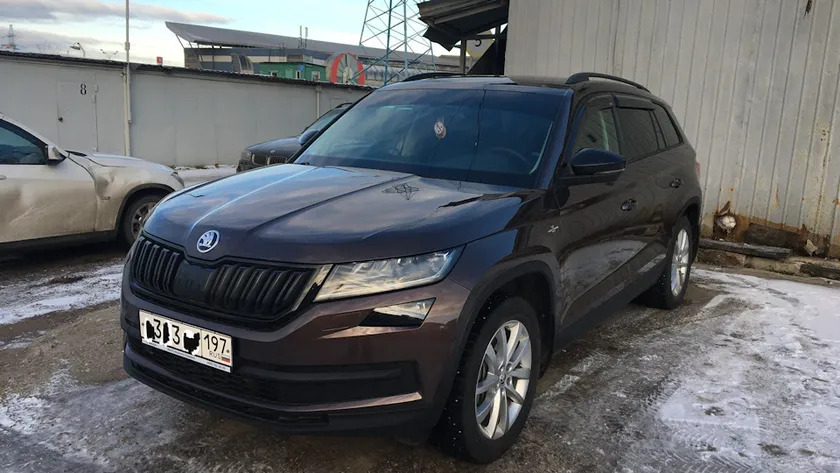 Дефлекторы V-Star для окон Skoda Kodiaq 2016-2022 фото 2