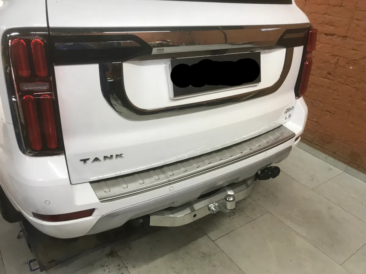 Оцинкованный фаркоп Baltex с накладкой из нержавеющей стали для Tank 500 2022- Шар F фото 7